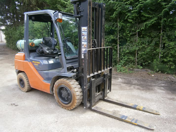 Chariot Toyota 3T Gaz